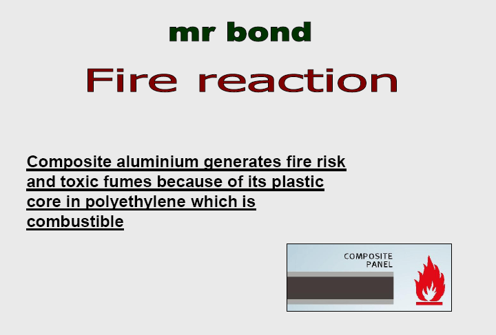 fire reaction mr.bond